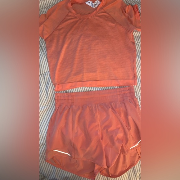 lululemon athletica Other - Lululemon Athletica Coral Apparel set